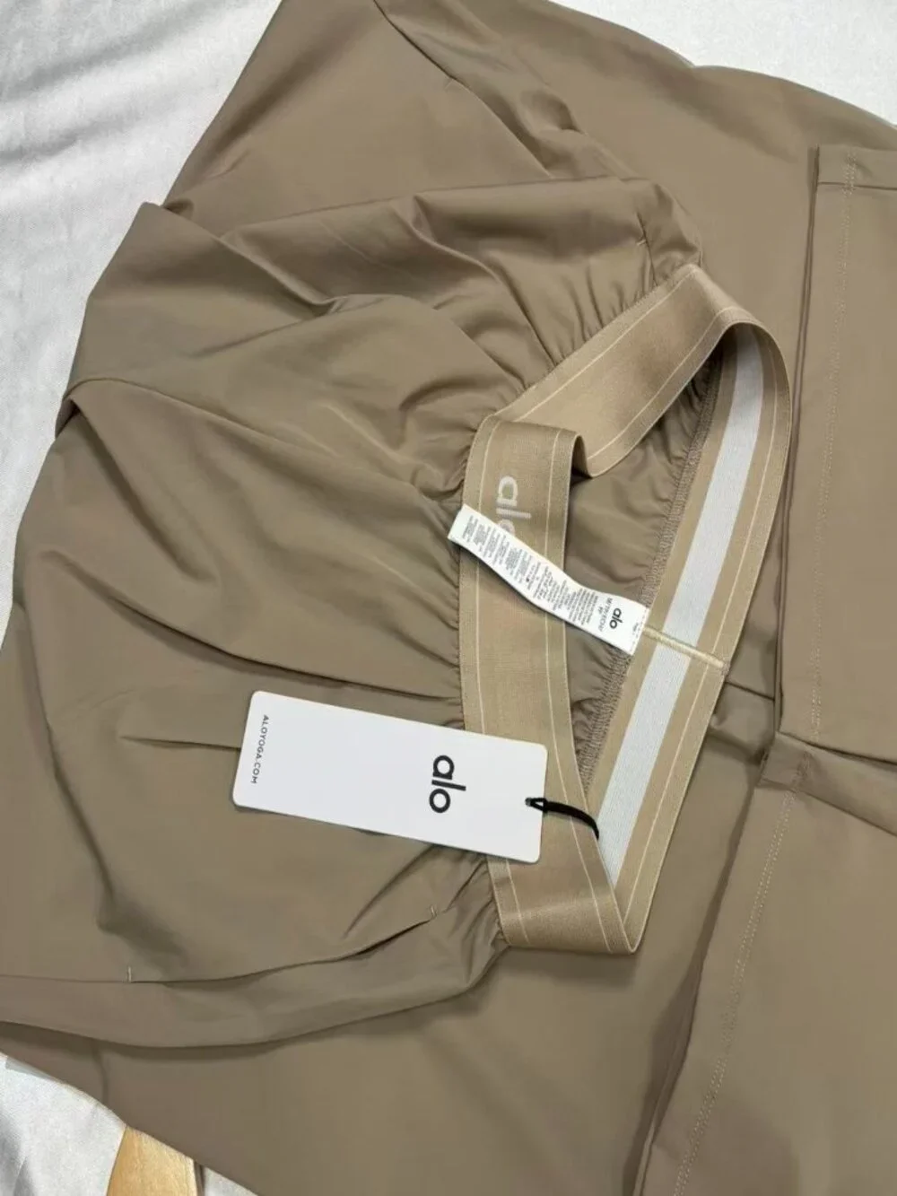 Loose pants🔥Alo Yoga Suit Up Trouser Gravel Color💡30-inch Inner Seam Length